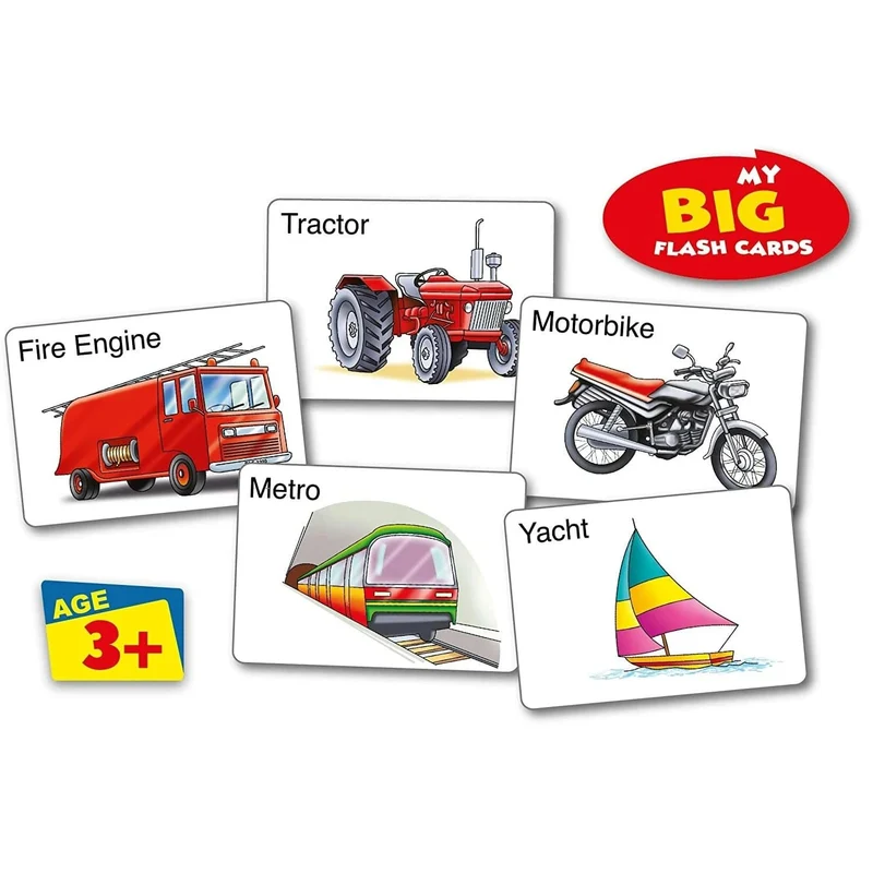 Frank Puzzle Transport Flash Cards (27pcs)