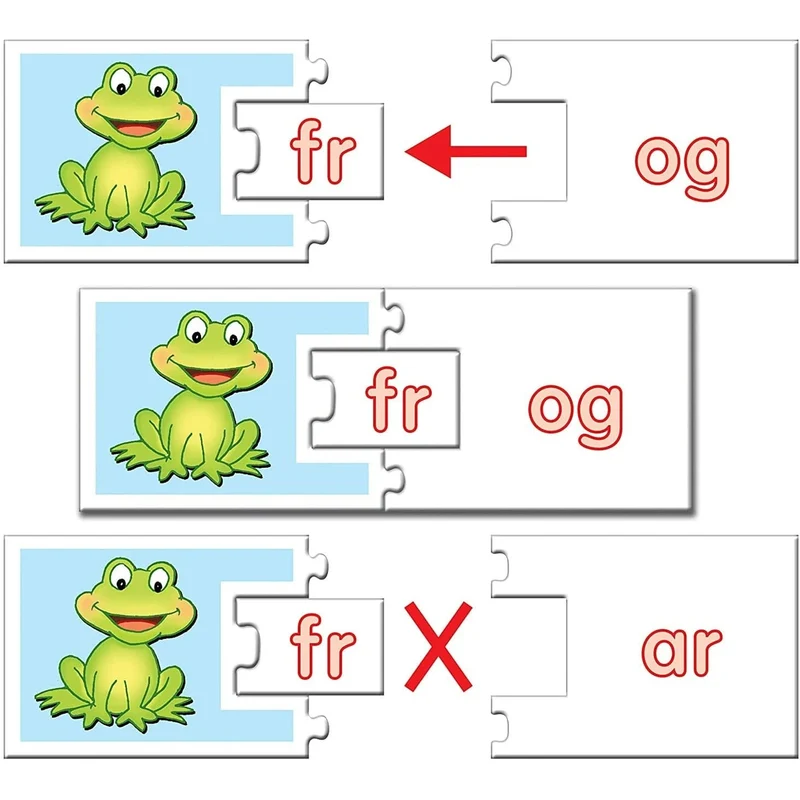 Frank Puzzle Make The Word (18pcs)