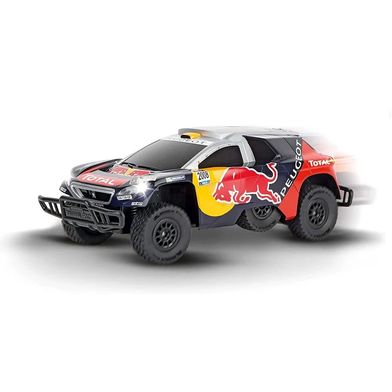 Carrera R/C Peugeot 08 DKR 16 Red Bull 1:16
