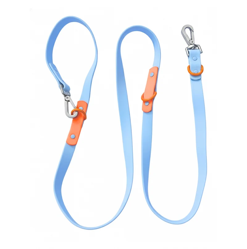 Hundeleine Baby Blue Orange