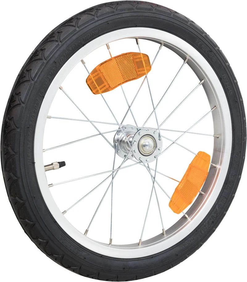 Ersatzrad für Fahrradanhänger mit 5 cm Bolzen