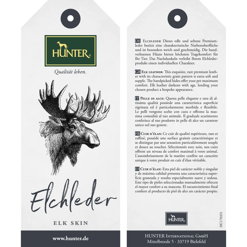 Verstellbare Führleine Round & Soft Elk