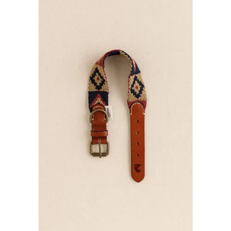 Hundehalsband | Peruvian Indian Blue