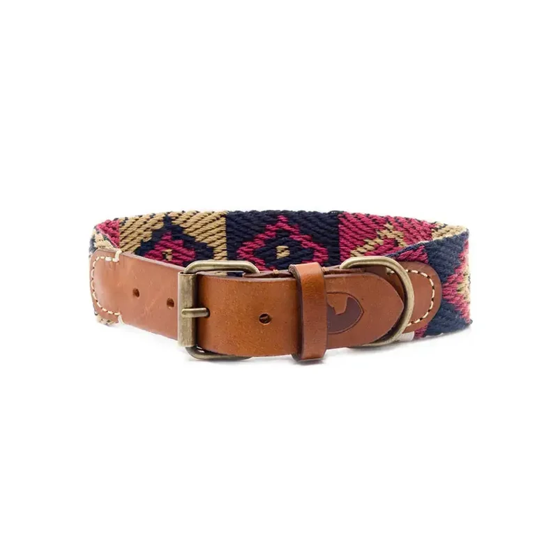 Hundehalsband | Peruvian Indian Blue