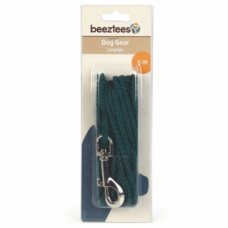 Beeztees Nylon-Schleppleine 5/10/15m Feldleine Fährtenleine Suchleine Hund Katze