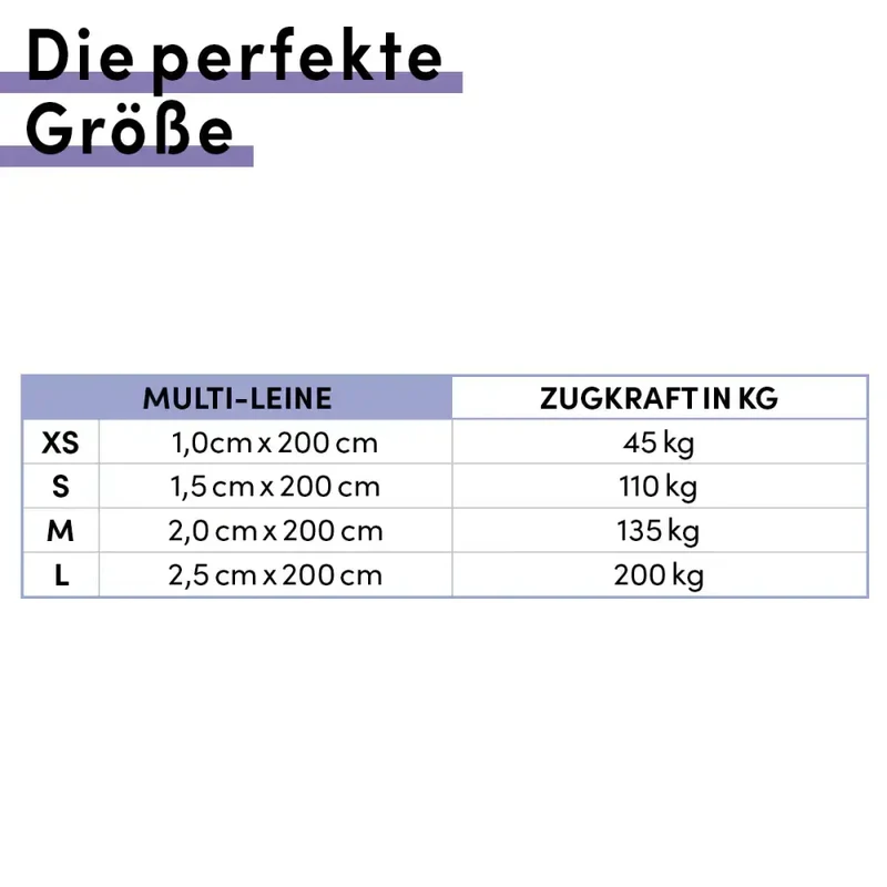 Multifunktionsleine | Grau
