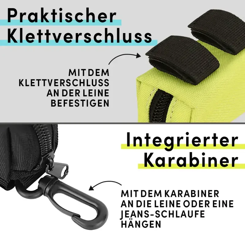 Kotbeutelspender | Flieder - gestreift