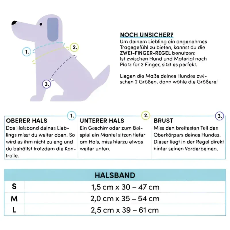 Hundehalsband | Flieder