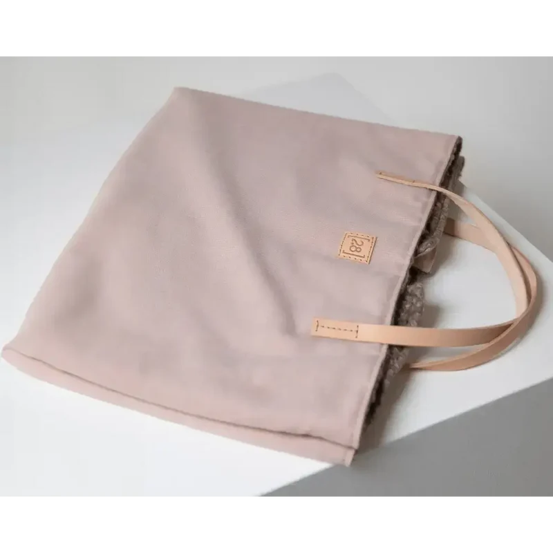 Hundereisematte „Steve“ | Canvas & Baumwolle – Farbe Rosa