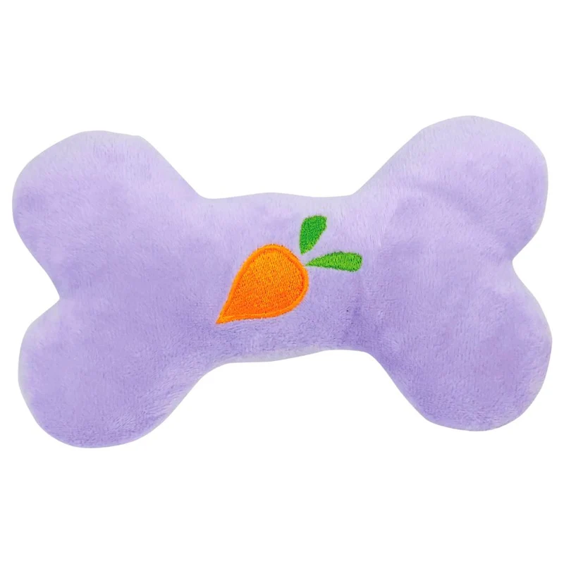 Nobby Plüsch-Hundespielzeug KNOCHEN - 17 cm - Ostern Plüschspielzeug