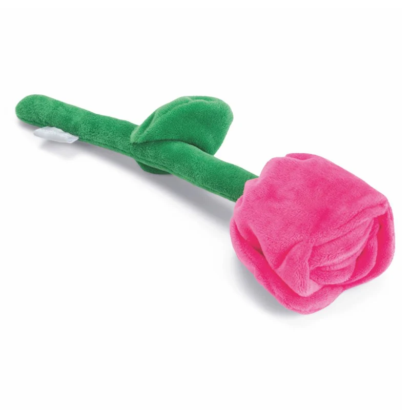Beeztees Plüsch-Hundespielzeug Frühlingsblumen - 30 cm - Ostern Plüschspielzeug