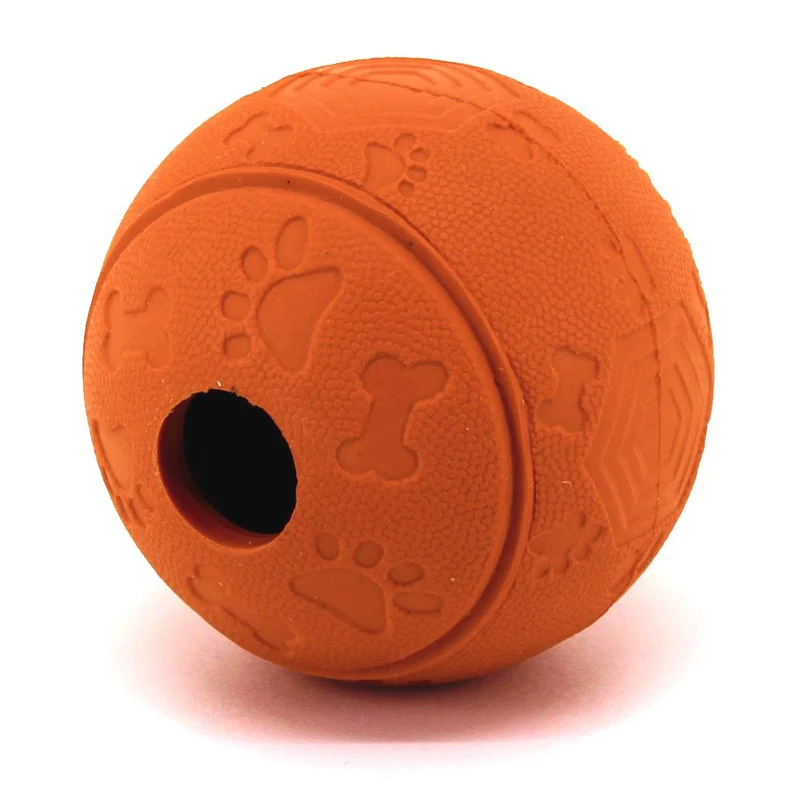 Nobby Gummi Snackball - 8 cm - Beschäftigungsball - Futterball - Snack Leckerli