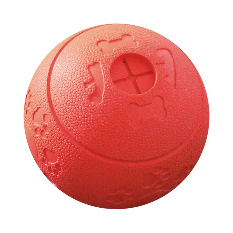 Nobby Gummi Snackball - 11 cm - Beschäftigungsball - Futterball - Snack Leckerli