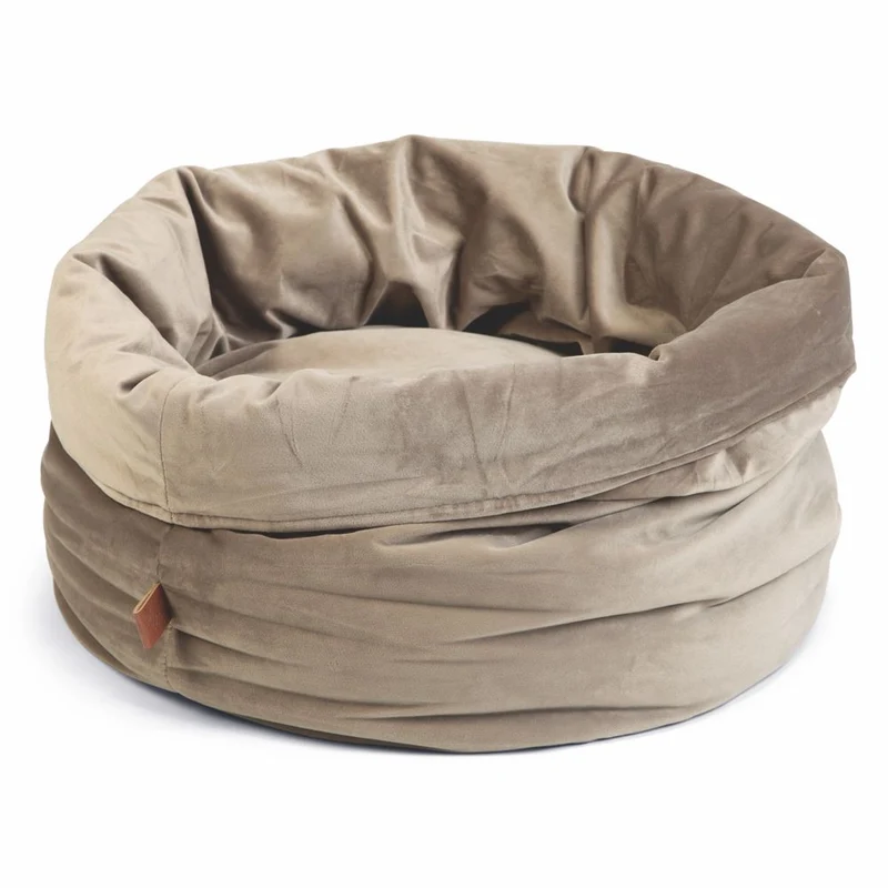 Designed by Lotte Katzenbett FLUCO - 45 cm - rund - Katzenkorb Kuschelbett