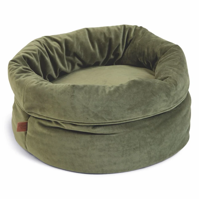 Designed by Lotte Katzenbett FLUCO - 45 cm - rund - Katzenkorb Kuschelbett