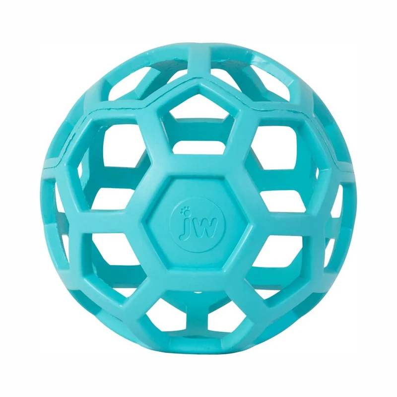 JW Hol-ee Roller Ball - Gitterball - Hundespiel Kauspielzeug Snackball Gummiball