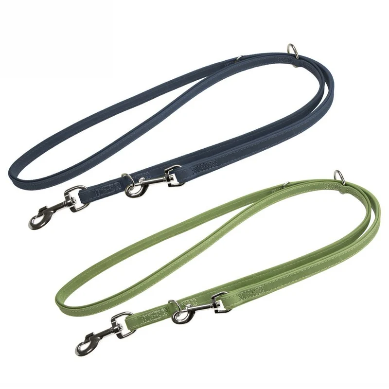 Karlie Leder-Führleine BUFFALO - 200 cm lang - Kalbsleder Hundeleine 2 m