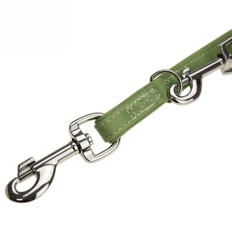 Karlie Leder-Führleine BUFFALO - 200 cm lang - Kalbsleder Hundeleine 2 m