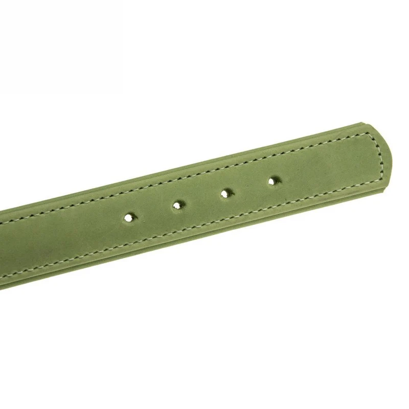 Karlie Leder-Halsband BUFFALO - Länge 40-60 cm - Kalbsleder Hundehalsband
