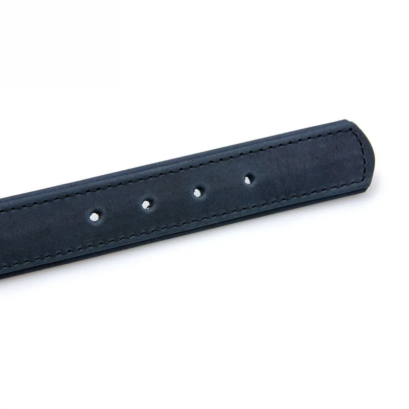 Karlie Leder-Halsband BUFFALO - Länge 40-60 cm - Kalbsleder Hundehalsband