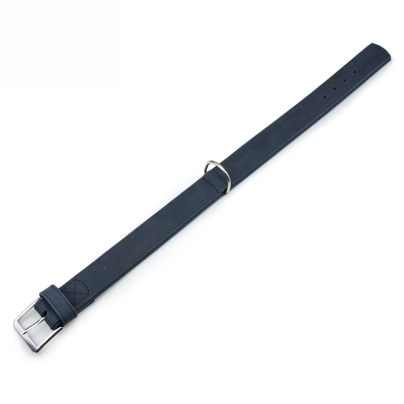 Karlie Leder-Halsband BUFFALO - Länge 40-60 cm - Kalbsleder Hundehalsband