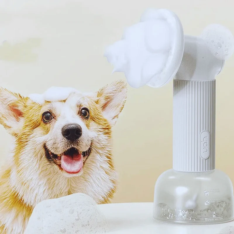 Elektrischer Hundemassagebürste mit Wasserdichtem Design und 1000mAh Akku