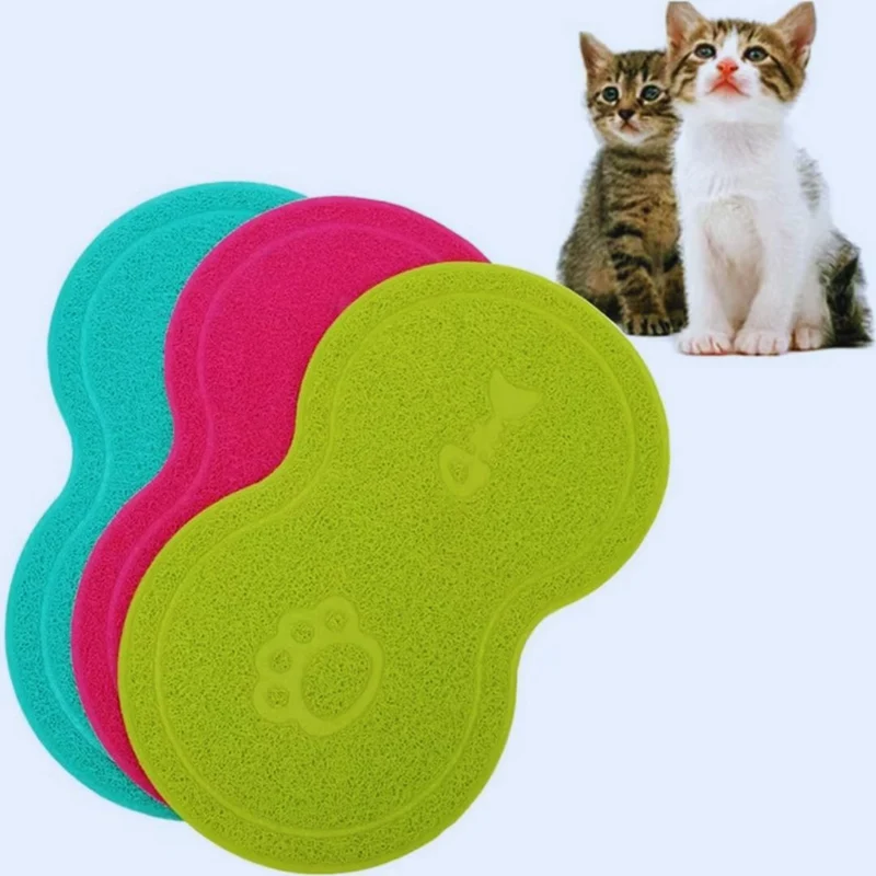 Hund katze Futter Matte Anti Rutsch silikon 2in1 Futterstation