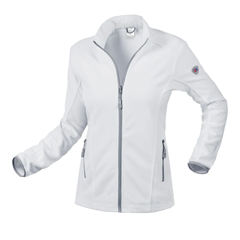 BP® Fleecejacke für Damen 1693 weiß modern fit Fleece Damenjacke