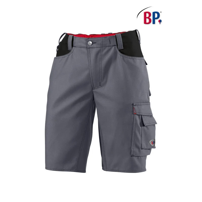 BP® strapazierfähige Shorts 1792 dunkelgrau/schwarz modern fit Herren Arbeitshose