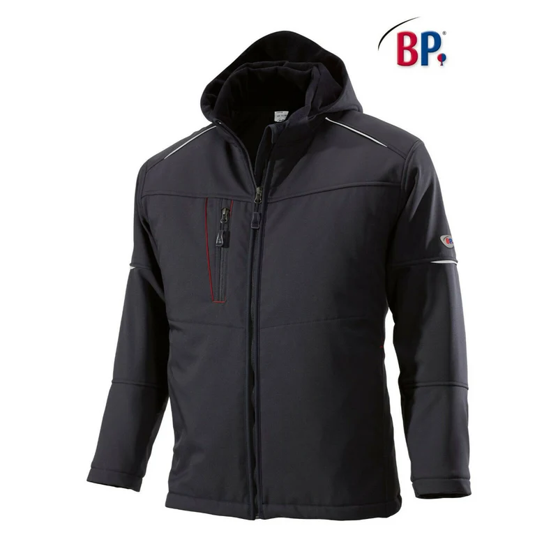 BP® Winter-Softshelljacke 1869 schwarz regular fit Herren Softshell Winterjacke