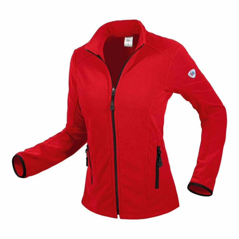 BP® Fleecejacke für Damen 1693 rot modern fit Fleece Damenjacke