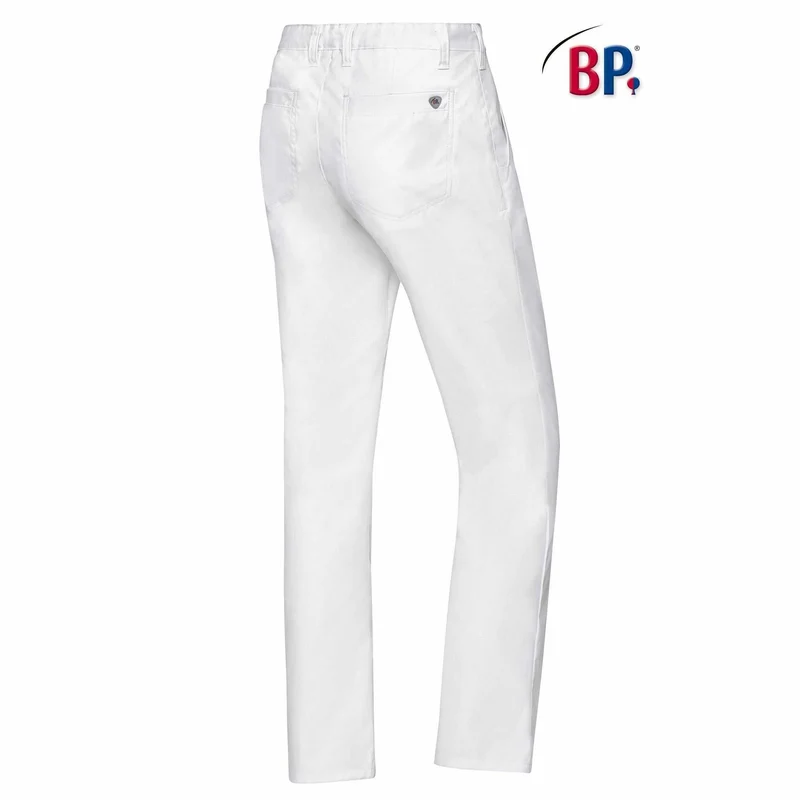 BP® STRETCH-Chinohose für Herren 1735 weiß Chino modern fit Arzthose