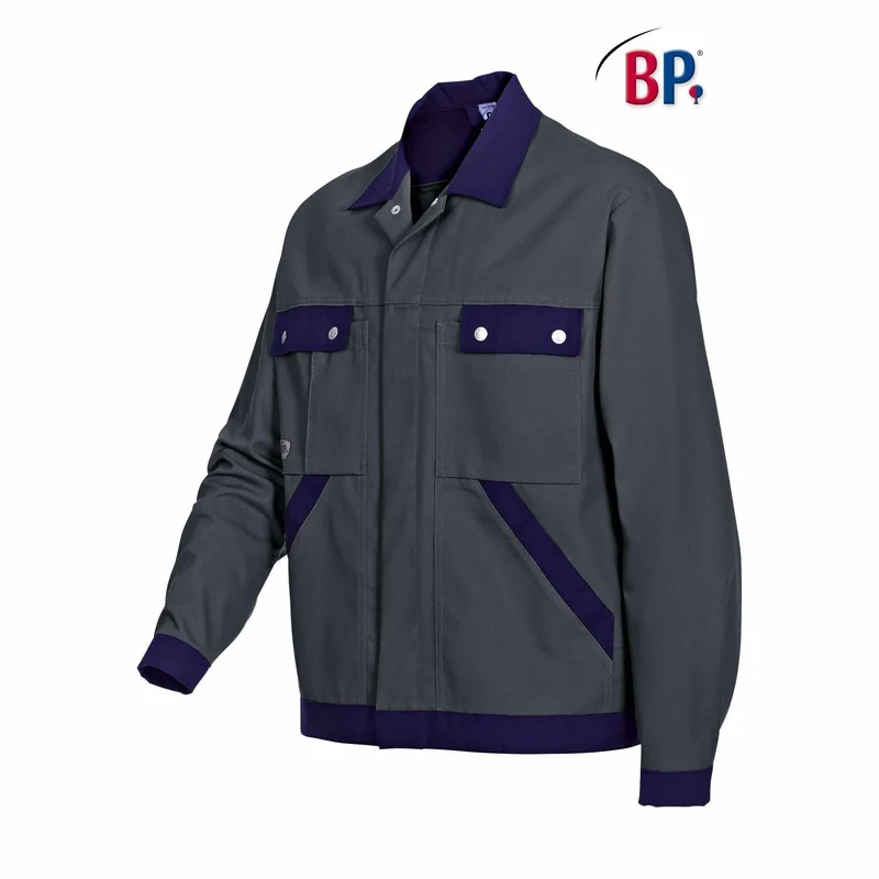 BP® Komfort-Arbeitsjacke1454 dunkelgrau / dunkelblau regular fit Herren Berufsjacke