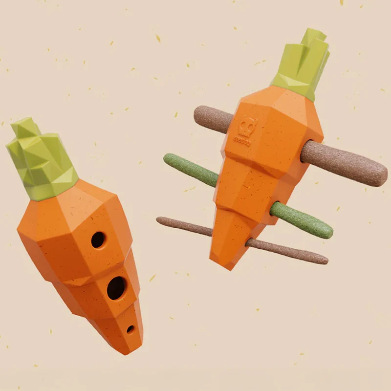 Hundespielzeug Super Veggiez, Carrot