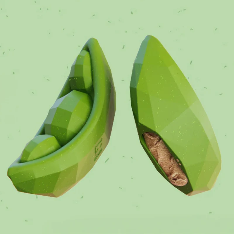 Hundespielzeug Super Veggiez, Green Bean