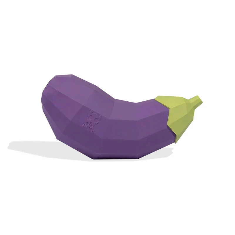 Hundespielzeug Super Veggiez, Eggplant