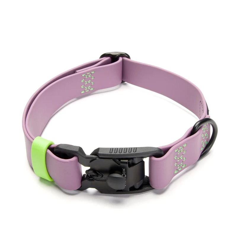 Hundehalsband BioThane Ipanema, Lilac