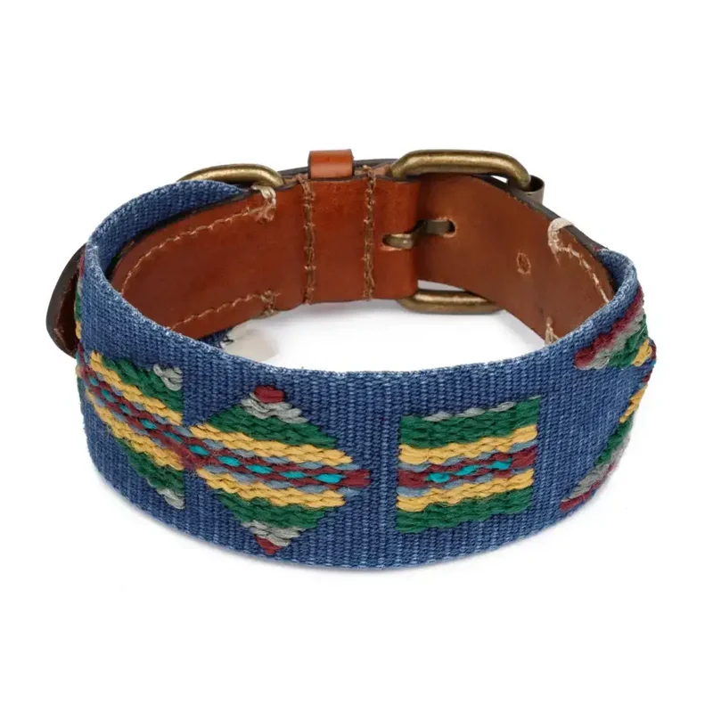 Hundehalsband | Etna Blue