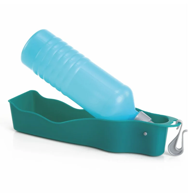 Beeztees Reise-Wasserflasche - Wassernapf Reisenapf Trinkflasche unterwegs