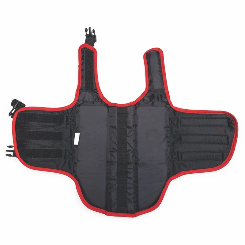 Beeztees Rettungsweste für Hunde - rot - 28-40 cm - Schwimmhilfe - Schwimmweste