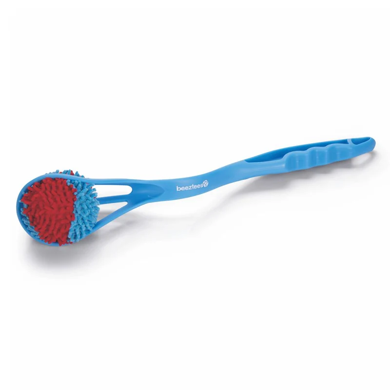 Beeztees Splashball Launcher - Ballwerfer inkl. Wasserball Ø 6,2 cm - blau/rot