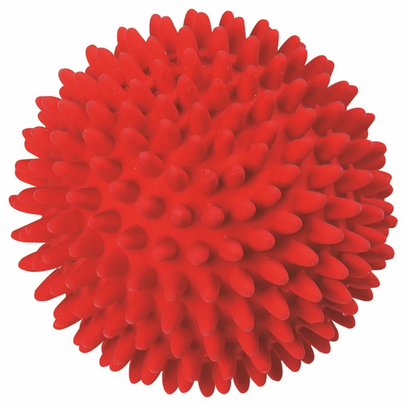 Karlie Latex Igelball - 7,5 cm - Hundespiel Apportierspielzeug Ball Gummiball