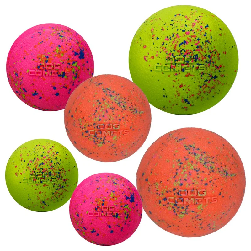 Dog Comets STARDUST BALL - S/M/L - Naturkautschuk-Ball - robust springt schwimmt