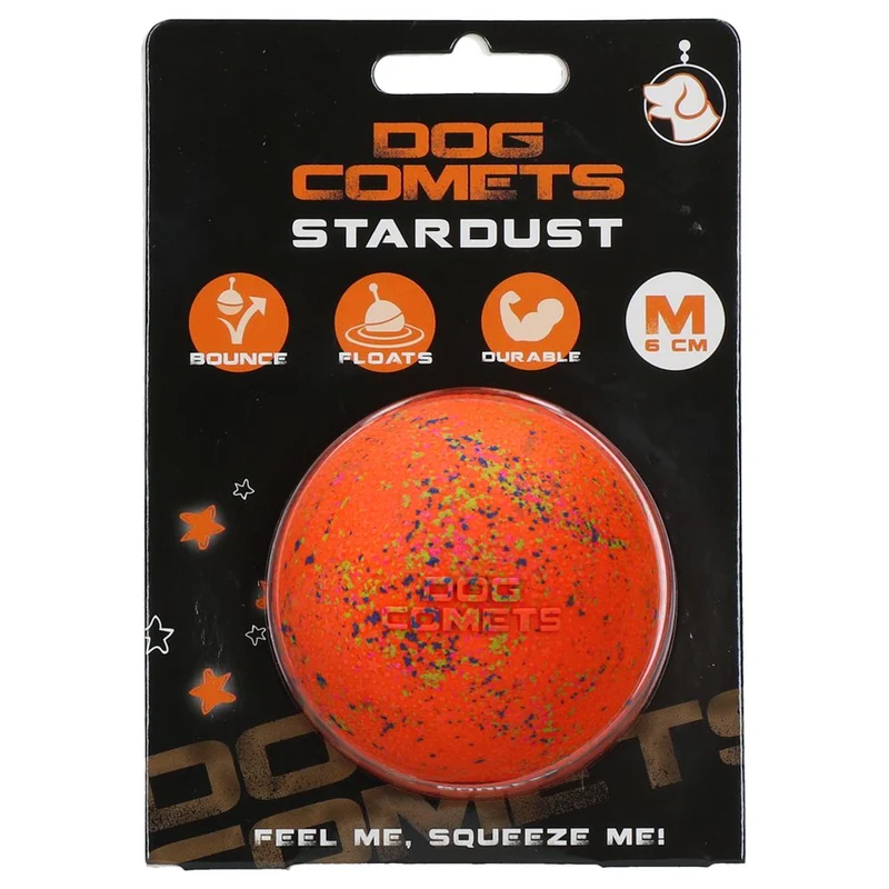Dog Comets STARDUST BALL - S/M/L - Naturkautschuk-Ball - robust springt schwimmt
