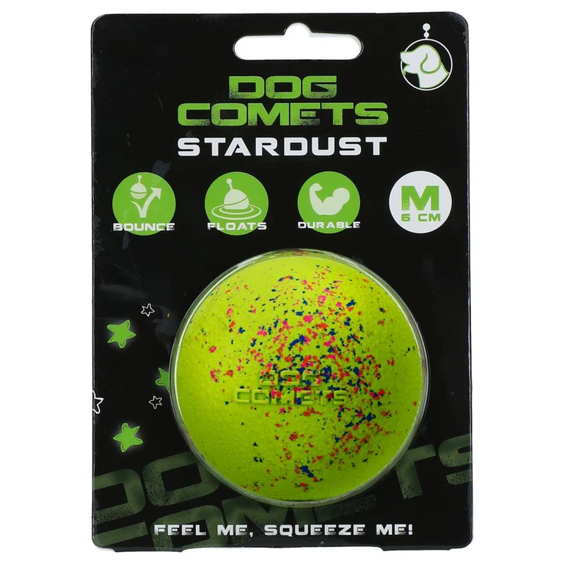 Dog Comets STARDUST BALL - S/M/L - Naturkautschuk-Ball - robust springt schwimmt