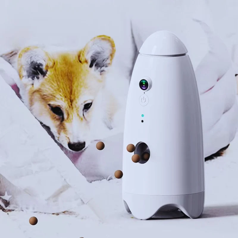 Smarte Haustierkamera mit Leckerli-Spender und WLAN