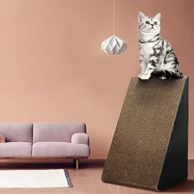 Katzenkratzwippe Im modernen Design – Sisal Kratzbrett für Krallenpflege