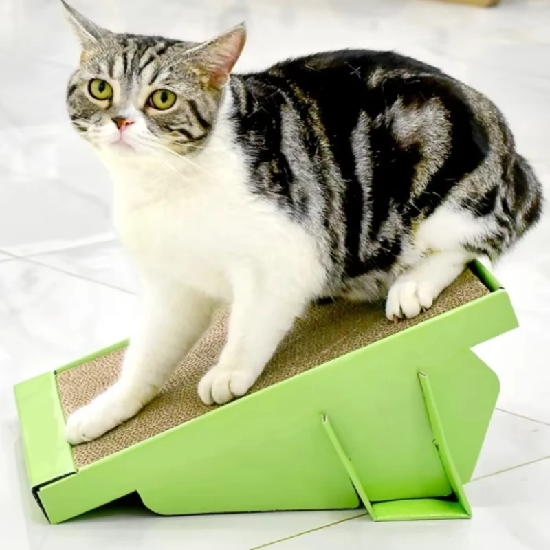 Kratzbrett für Katzen mit Ersatzpads Nachhaltiges Wellpappe Design