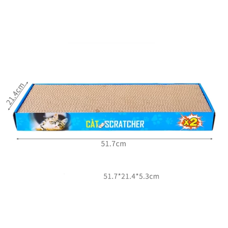 Kratzbrett für Katzen mit Ersatzpads Nachhaltiges Wellpappe Design