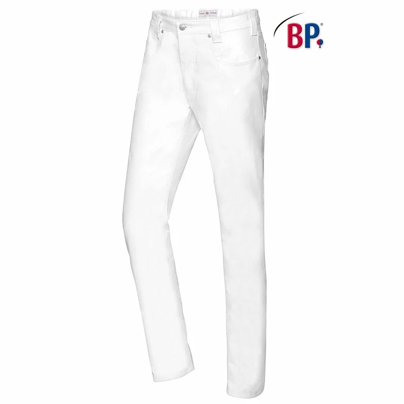 BP® STRETCH-Herrenjeans 1733 weiß Jeans modern fit Arzthose Schützenhose